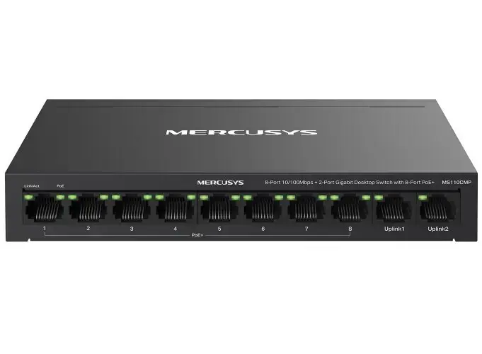 Mercusys MS110CMP Network Switch PoE Support Black