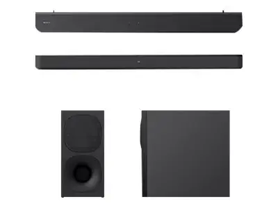 "Sony HT-S400", 2.1 kanalo, 330 W, "Dolby Digital", "Dolby Dual Mono", aktyvusis žemųjų dažnių garsiakalbis, belaidis, juodas