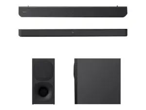 "Sony HT-S400", 2.1 kanalo, 330 W, "Dolby Digital", "Dolby Dual Mono", aktyvusis žemųjų dažnių garsiakalbis, belaidis, juodas