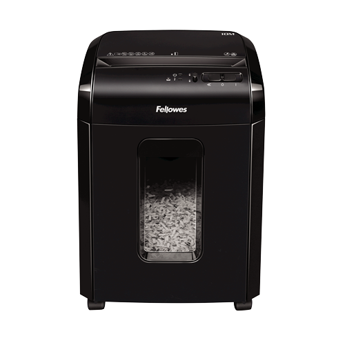 "Fellowes Powershred 10M", smulkinimas mikroautomačiu, 2 x 12 mm, 19 l, 4 ratukai, 10 min, P-5