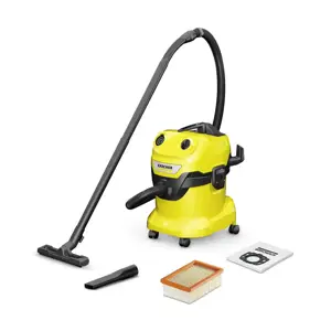 Kärcher WD 4 V-20/5/22 20 l būgninis dulkių siurblys Dry&wet 1000 W be maišelio