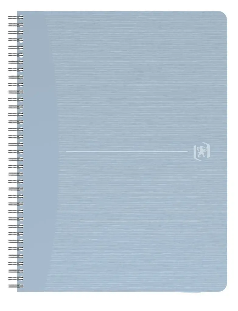 Perdirbtas sąsiuvinis su spirale OXFORD Rec’Up, A4, 90 lapų, 90 gsm, langeliais