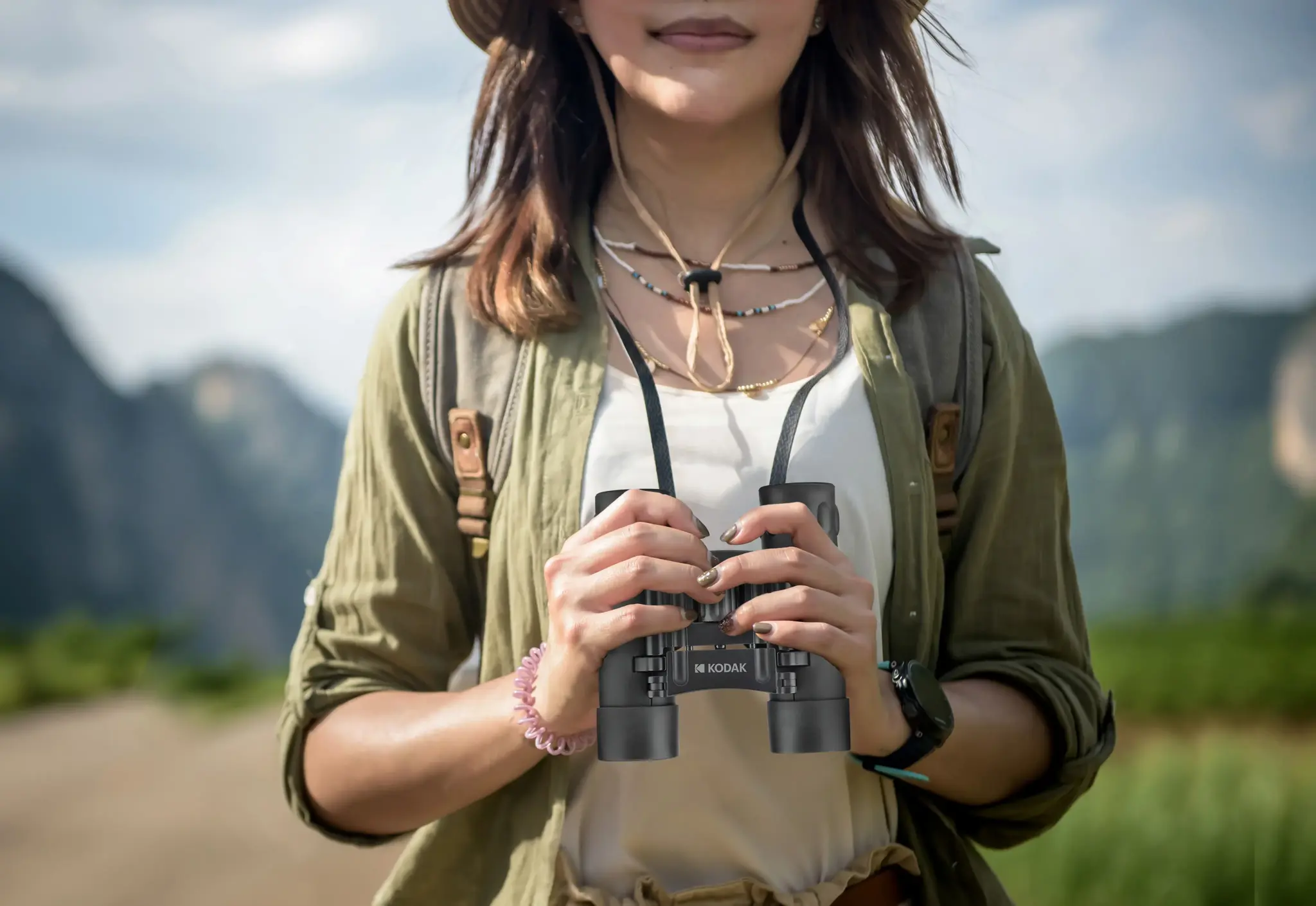 Kodak binoculars BCS400 10x25mm, black