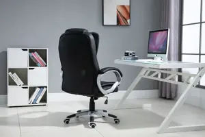 Activejet Office chair with massage, heated YK7304 black