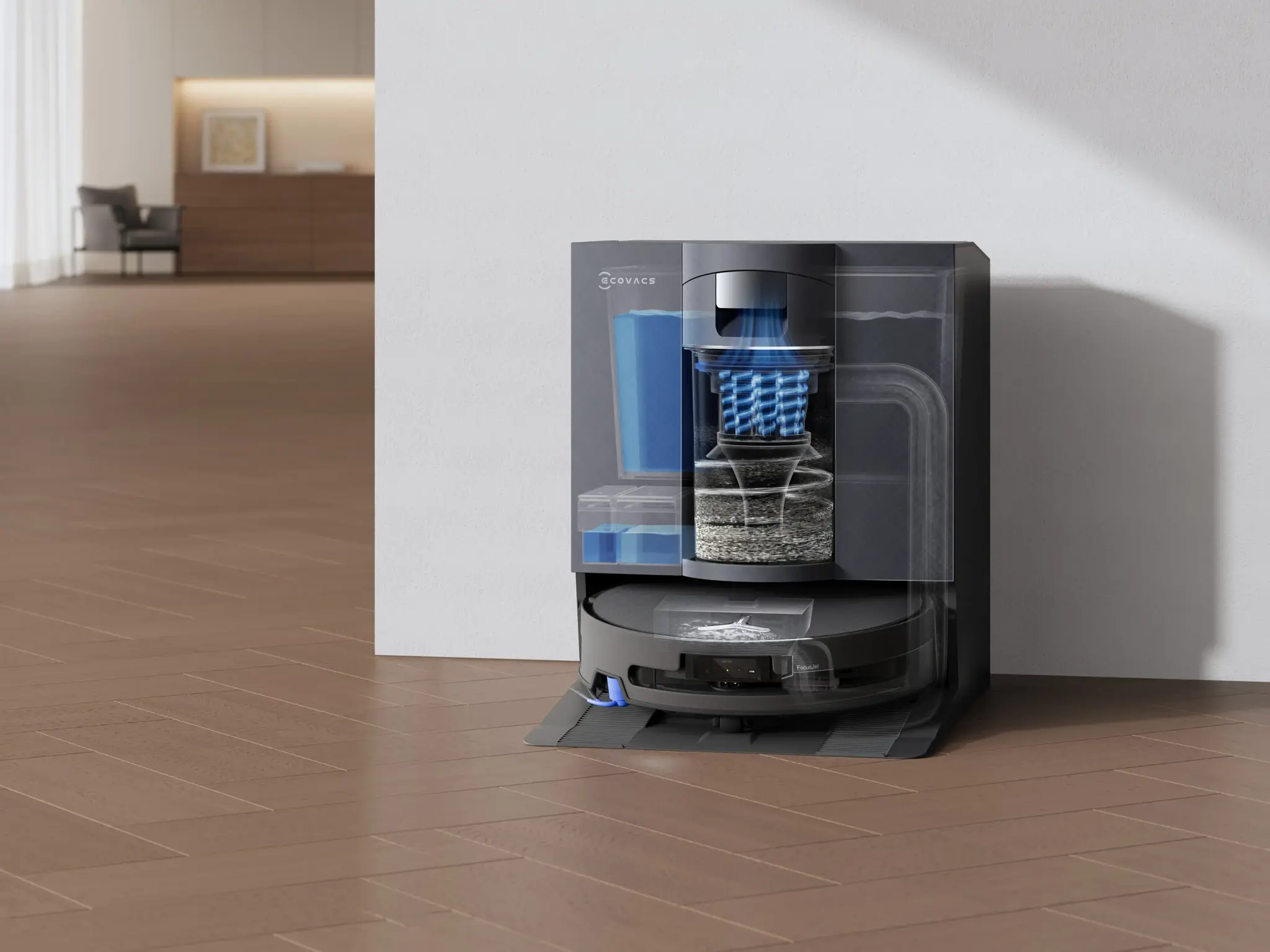 Dulkių siurblys-robotas Ecovacs X11S OMNICYCLONE