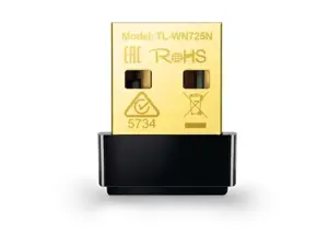 TP-LINK N150 WLAN Nano USB adapteris 802.11b/g/n USB 2.0 prievadas Programinė įranga-WPS