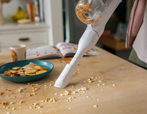 Bissell Stick Vacuum | PowerClean | Cordless operating | 200 W | Operating time (max) 40 min | Warm White/Gray/Sparkling Silver