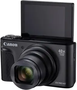 Canon PowerShot SX740 HS Lite Edition, 20.3 MP, 5184 x 3888 pixels, CMOS, 40x, 4K Ultra HD, Black