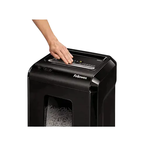 Fellowes Powershred 92Cs, Strip shredding, 4 х 38, 25 L, 4 wheel(s), 30 min, SafeSense