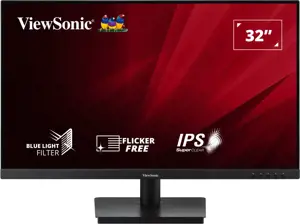 "Viewsonic" VA VA3209-2K-MHD, 81,3 cm (32"), 2560 x 1440 taškų, "Quad HD", 4 ms, juoda