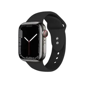 "Crong Liquid Band" apyrankė "Apple Watch" 38/40/41 mm (juoda)