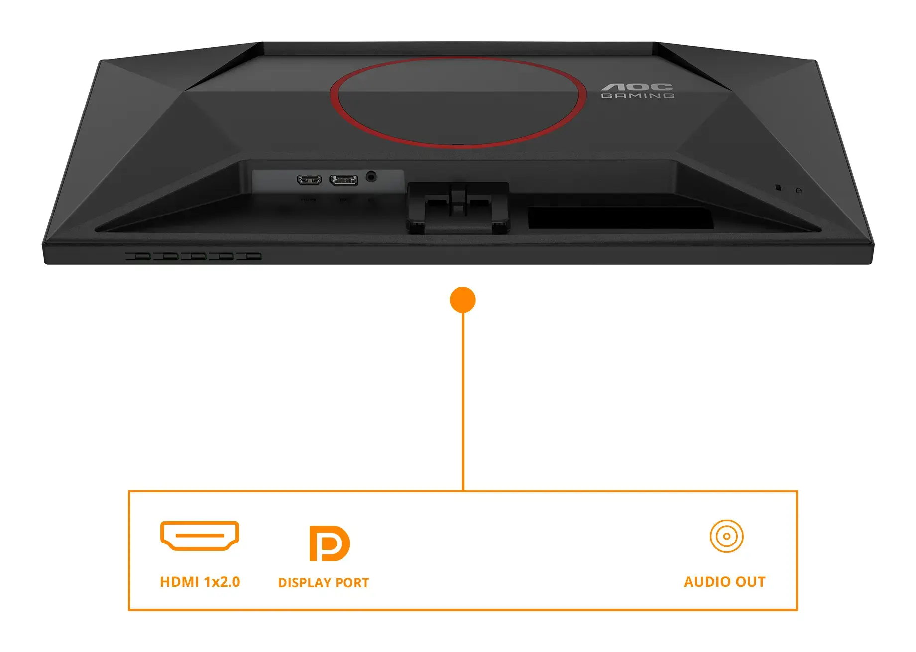 AOC G4 24G42E computer monitor 61 cm (24") 1920 x 1080 pixels Full HD LCD Black