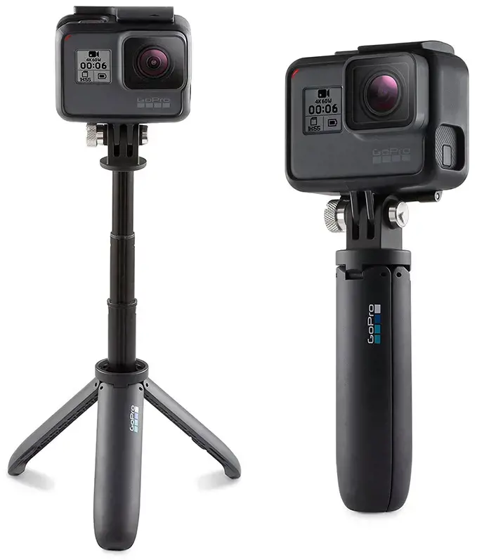 "GoPro Shorty Mini" prailginimo strypas ir trikojis