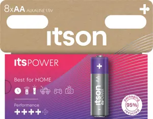 itson itsPOWER baterija šarminė LR6IPO/8HH