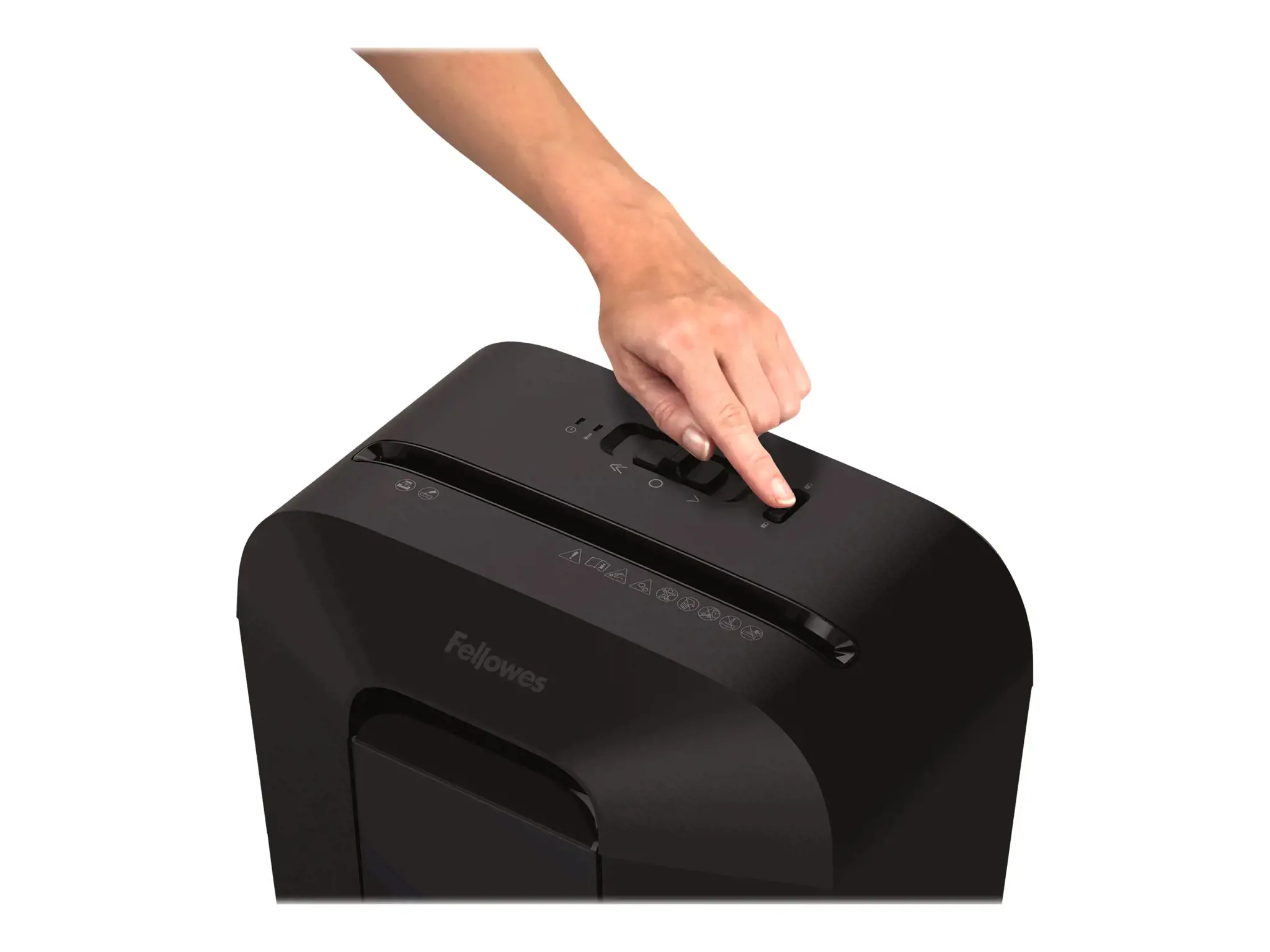 "Fellowes Powershred LX45", kryžminis smulkinimas, 4 x 37 mm, 17 l, mygtukai, 6 min, juoda