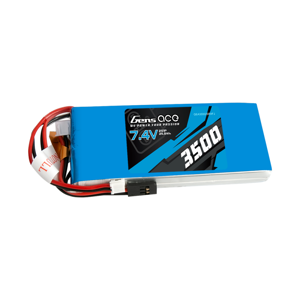 Akumuliatorius LiPo Gens Ace 3500mAh 7,4V 1C 2S1P RX/TX