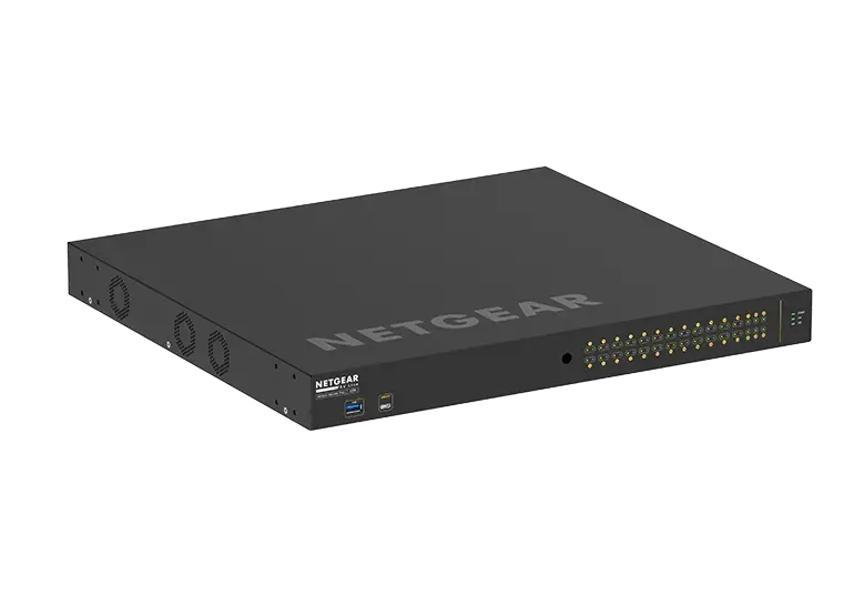 NETGEAR AV Line M4250-26G4XF-PoE+ 24x1G PoE+ 480W 2x1G ir 4xSFP+ valdomas komutatorius