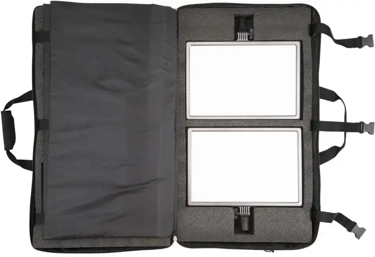 Nanlite Lumipad 25 LED šviesos diodų valgomųjų prietaisų komplektas