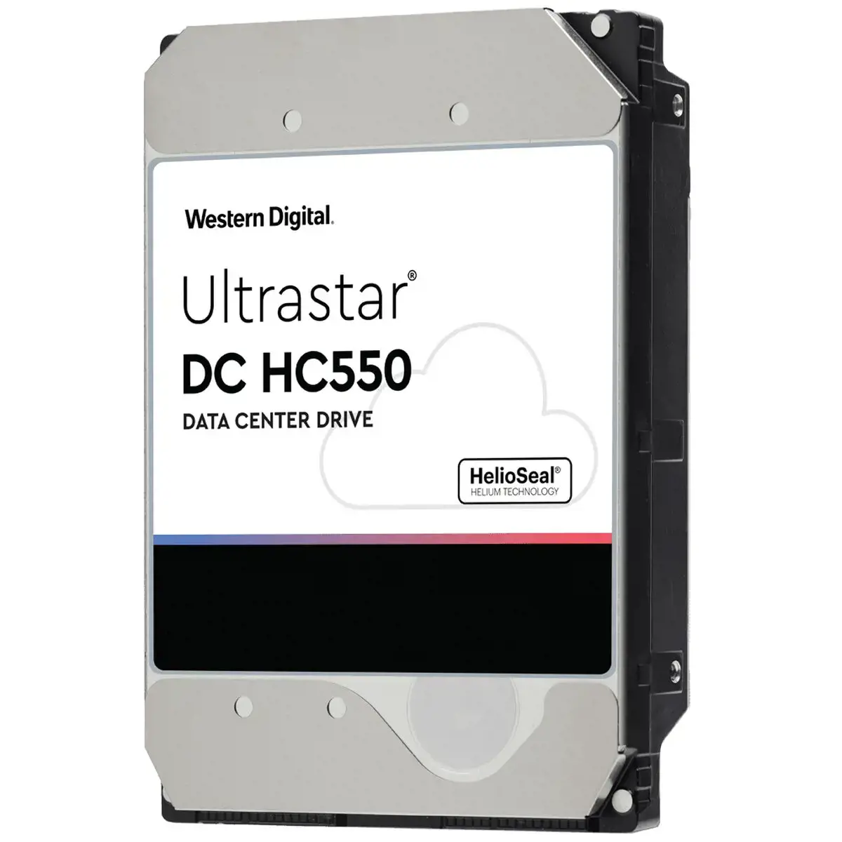 WESTERN DIGITAL Ultrastar DC HC550 16 TB standusis diskas SAS Ultra 512MB 7200RPM 512E SE P3 DC HC550 3,5 colio urmu - WUH721816AL5204