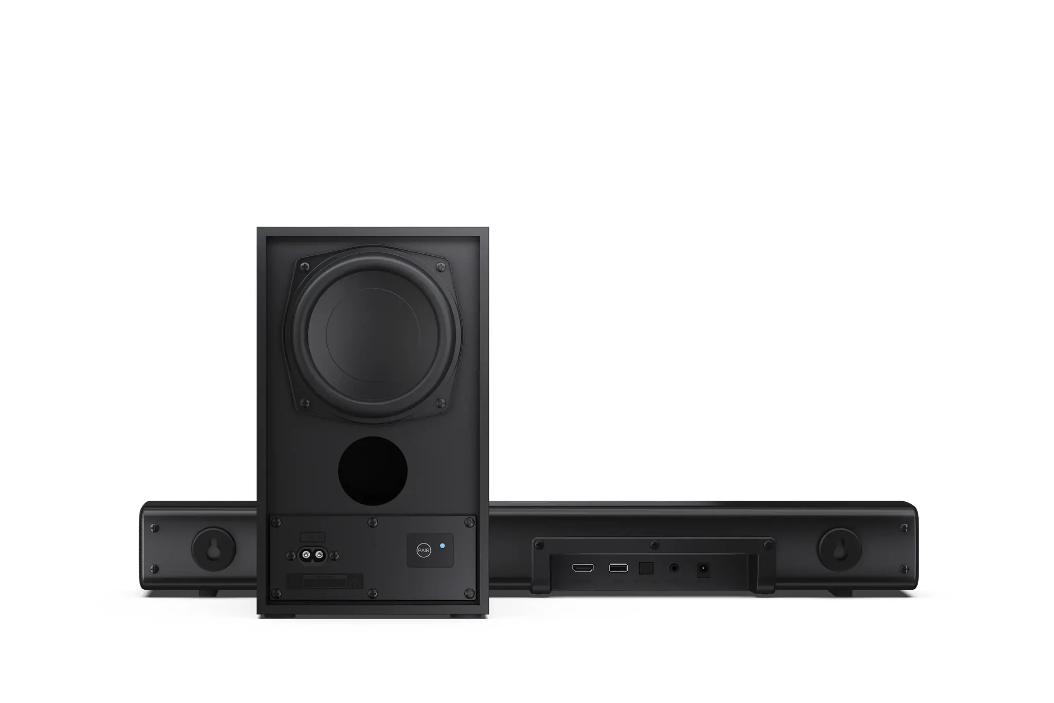 Sharp HT-SBW121 Compact 2.1 Soundbar with Wireless Subwoofer | Sharp