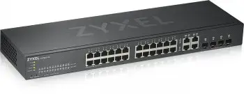Zyxel GS1920-24V2, valdomas, Gigabit Ethernet (10/100/1000), montuojamas į stovą