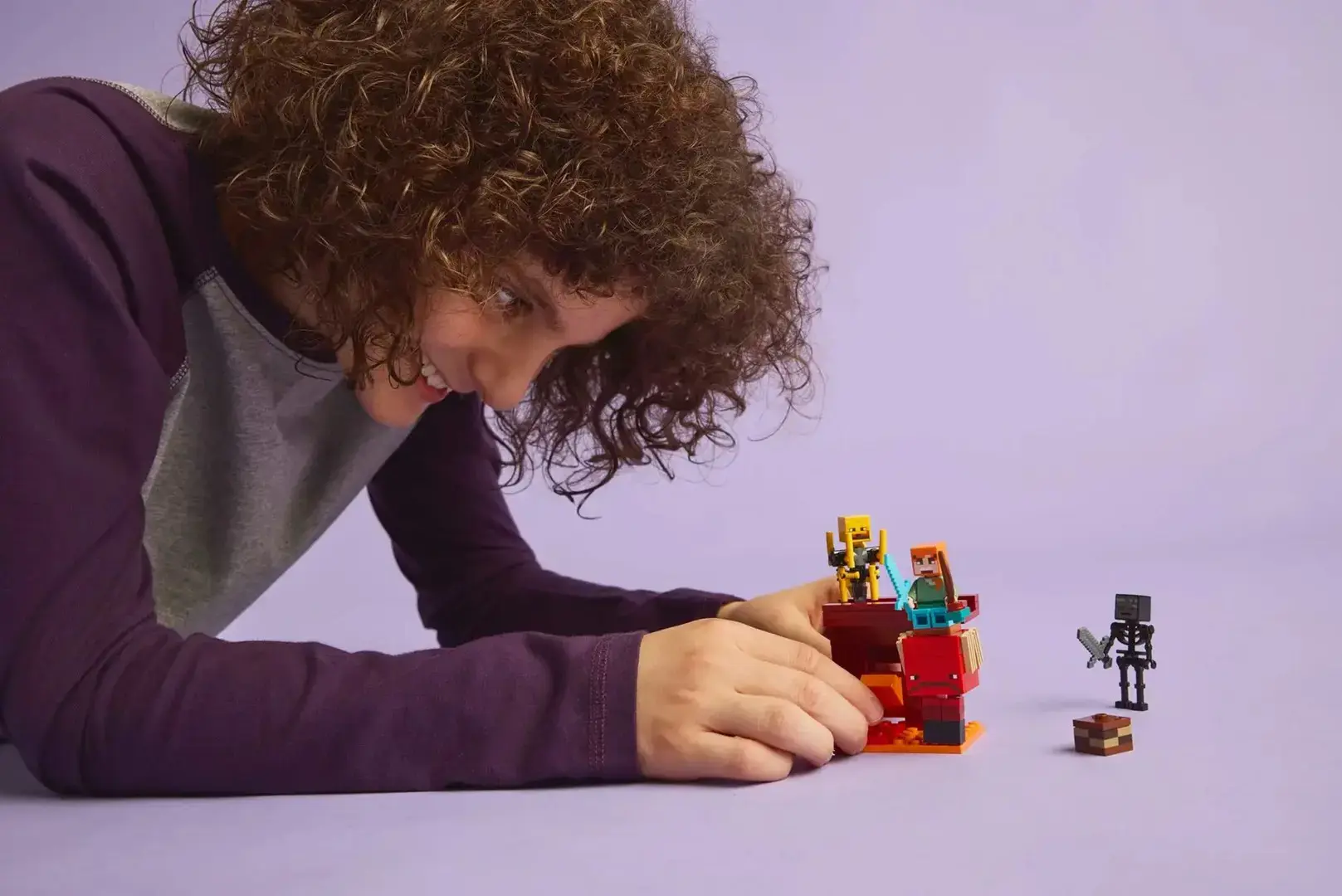 LEGO MINECRAFT 21266 The Nether Lava Battle