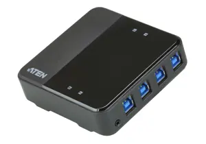 ATEN US434-AT ATEN US434 4-port USB 3.1 Gen1 Peripheral Sharing Device