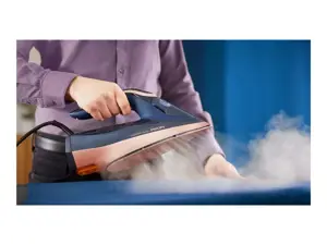 "Philips" DST8050/20, garų lygintuvas, "SteamGlide Elite" padas, 3 m, 260 g/min, mėlynas, auksinis, 85 g/min