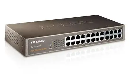 TP-Link TL-SF1024D, Fast Ethernet (10/100), Rack mounting