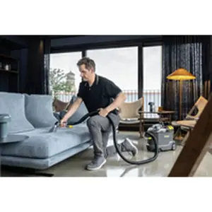Kärcher Puzzi 8/1 būgninis dulkių siurblys drėgnas 1200 W be maišelio