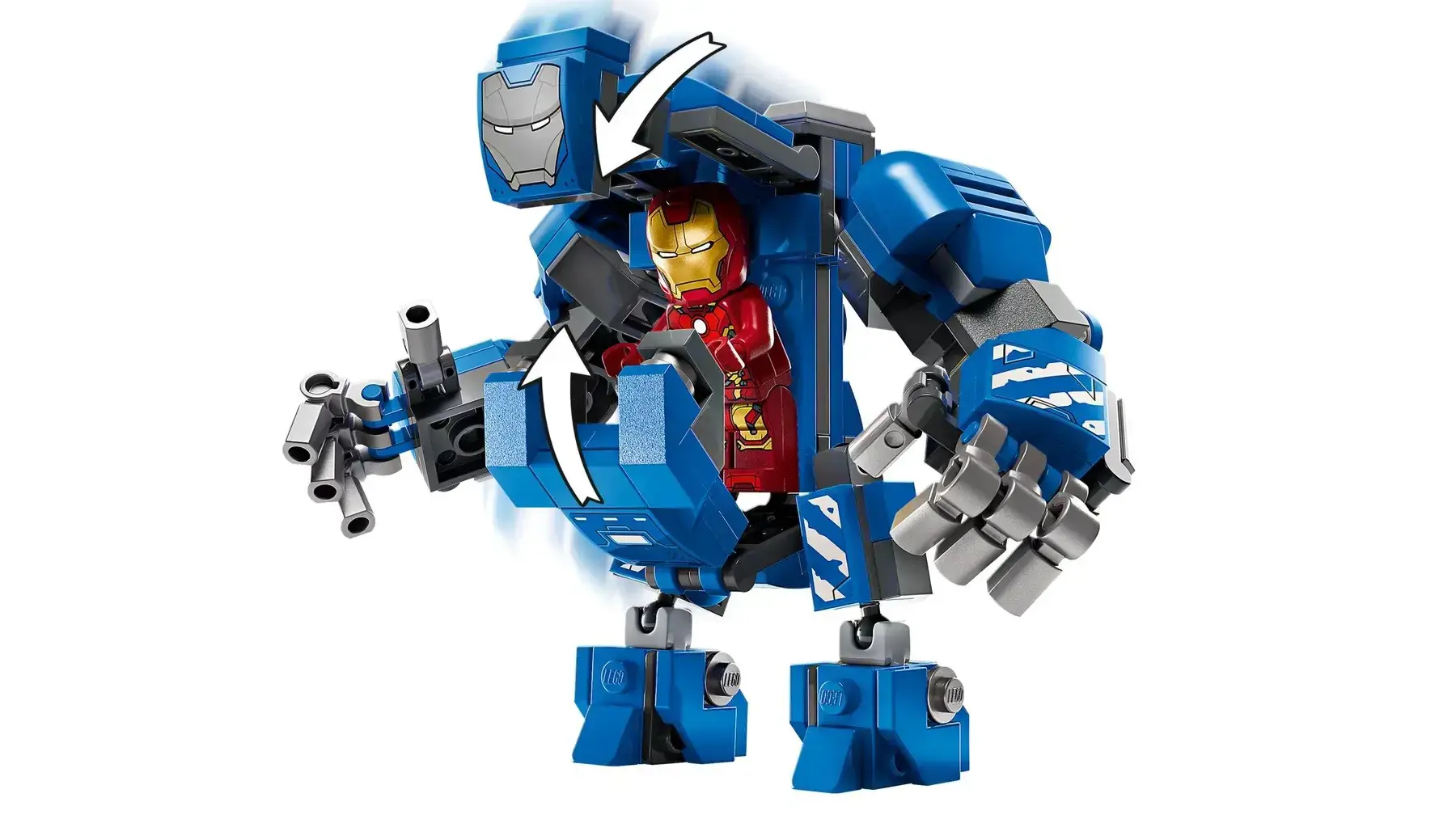 LEGO MARVEL 76315 Iron Man’s Laboratory: Hall of Armor
