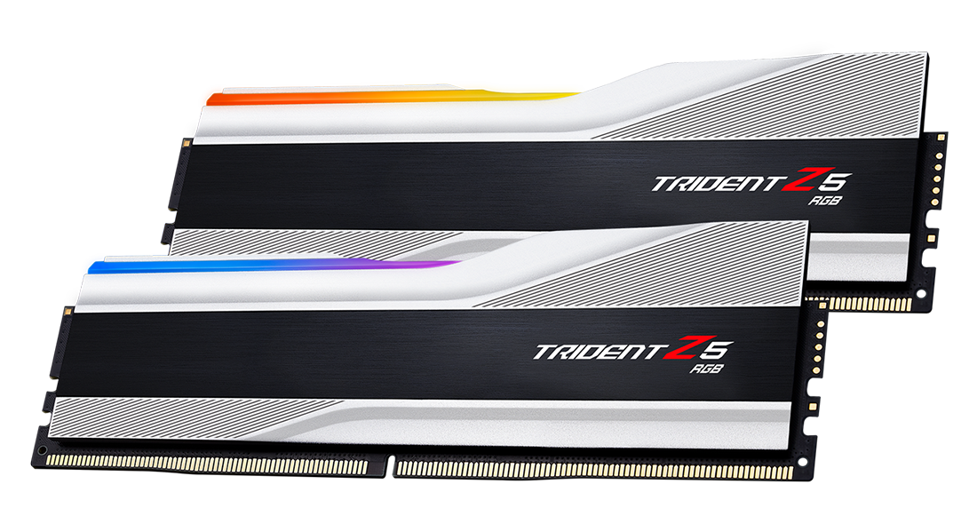 G.SKILL Trident Z5 RGB DDR5 32GB 2x16GB 6000MHz CL36 1.35V XMP 3.0 silver