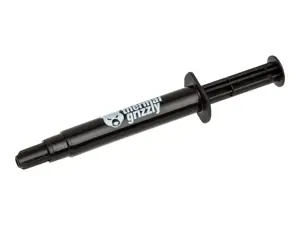 "Thermal Grizzly" šiluminis tepalas "Hydronaut" 3ml/7,8g "Thermal Grizzly" šiluminis tepalas "Hydronaut" 3ml/7,8g Šilumos laidumas: 11,8 W/mk; šiluminė varža. 0,0076 K/W; Elektrinis laidumas*: 0 pS/m; klampumas: 140-190 Pas; temperatūra: -200 °C / +350 °C;