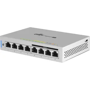 "Ubiquiti Networks UniFi" 5 x komutatorius 8 valdomi Gigabit Ethernet (10/100/1000), maitinimas per…