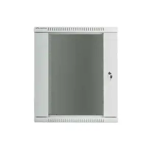 LANBERG WF01-6415-10S "Lanberg" sieninė spinta 19 išardoma plokščia pakuotė 15U/600x450 mm pilka