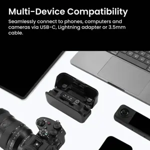 Insta360 Mic Pro (2TX + 1RX), black