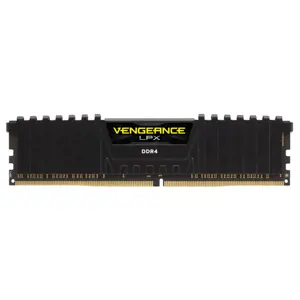 CORSAIR Vengeance 16GB DDR4 DIMM 3200MHz 1x16GB Unbuffered Dual Rank 16-20-20-38 XMP 2.0 LPX PCB 1.35V Heatspreader Black