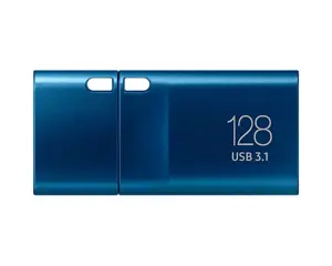 "Samsung" MUF-128DA, 128 GB, C tipo USB, 3.2 Gen 1 (3.1 Gen 1), 400 MB/s, dangtelis, mėlyna