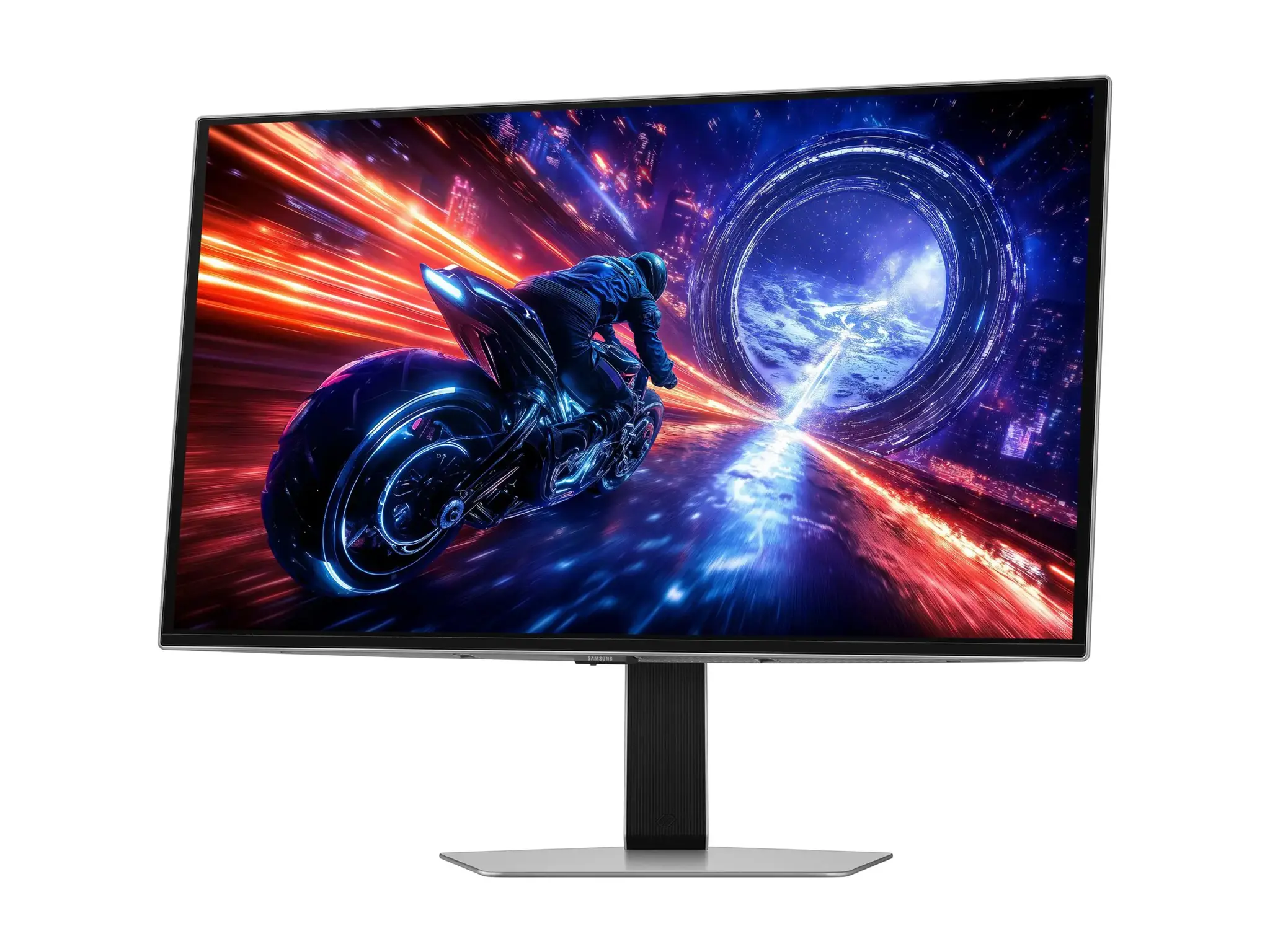 Samsung LS27FG602SUXEN | 27 " | OLED | QHD | 16:9 | 500 Hz | 0.03 ms | 2560 x 1440 pixels | 300 cd/m² | HDMI ports quantity 2 | Silver