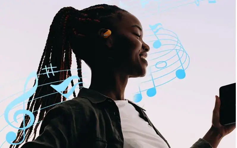 TWS Vention OpenBeat O12 NBUW0 Headphones (White)