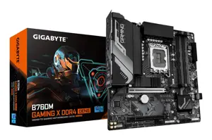 Mainboard GIGABYTE Intel B760 LGA 1700 micro ATX RAM DDR4-SDRAM 4xSlots 2xNumber of M.2 (M) slots B…