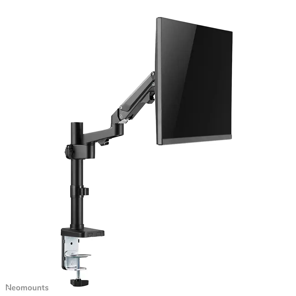 "Neomounts by Newstar" monitoriaus laikiklis ant stalo, tvirtinimas per laikiklį, 7 kg, 43,2 cm (17"), 68,6 cm (27"), 100 x 100 mm, juodas