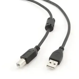 "Cablexpert" CCFB-USB2-AMBM-1.5M USB 2.0 spausdintuvo kabelis 1,5 m