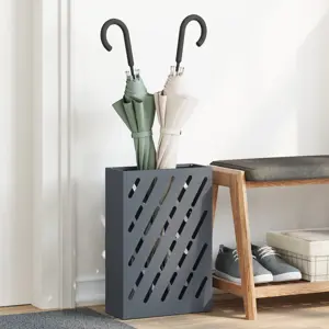 skėčių stovas Antracito Metalas Vidutinis Skėčių stovas