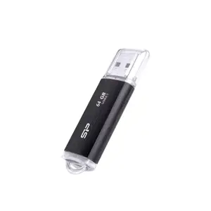 SILICONPOW SP064GBUF3B02V1K Silicon Power atmintinė USB Blaze B02 64GB USB 3.1 juoda