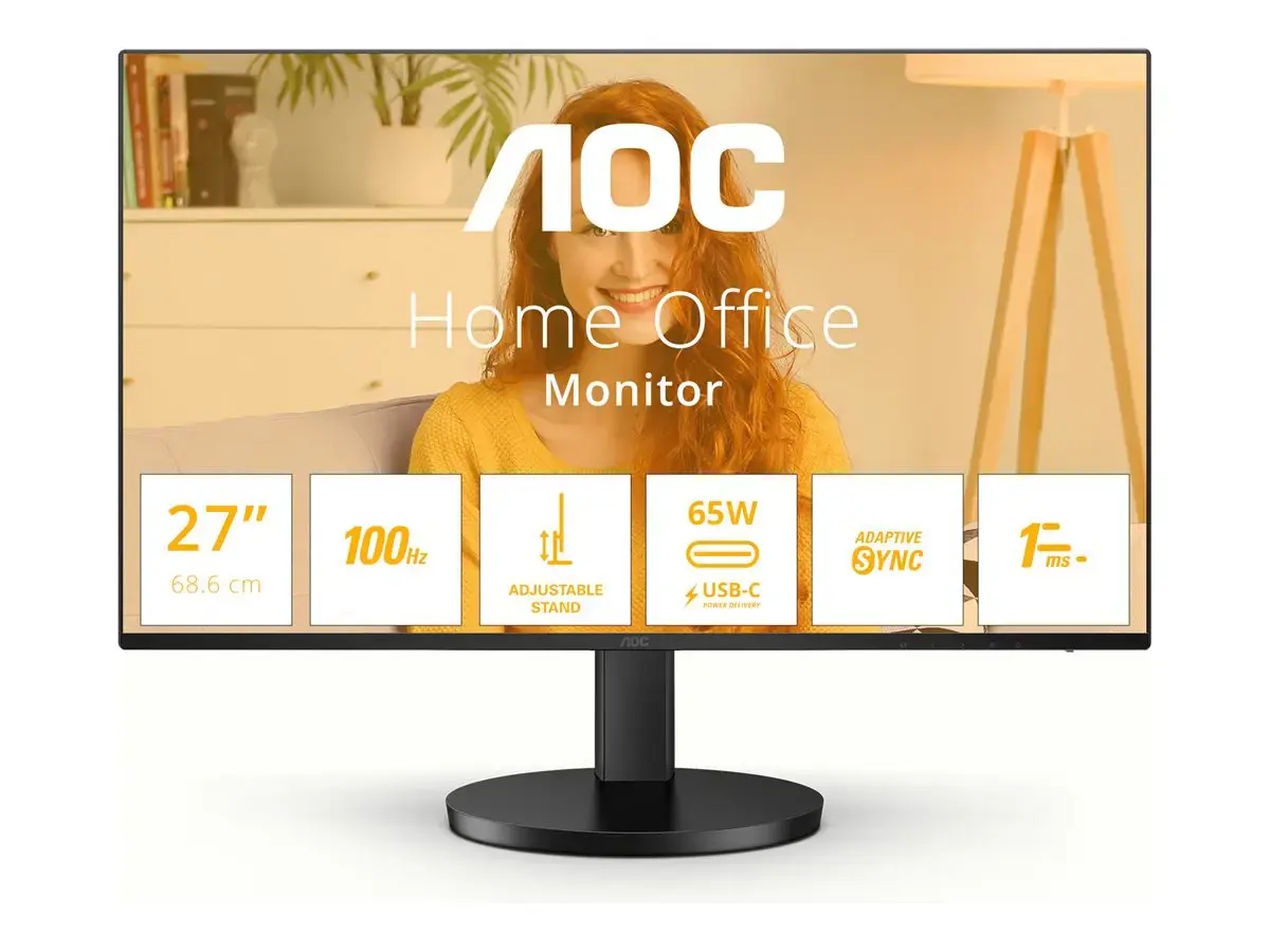 Monitor Q27B3CF2 27 inches IPS 100Hz HDMI USB-C HAS
