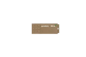 "Goodram UME3 Eco Friendly", 64 GB, A tipo USB, 3.2 Gen 1 (3.1 Gen 1), 60 MB/s, dangtelis, rudos sp…