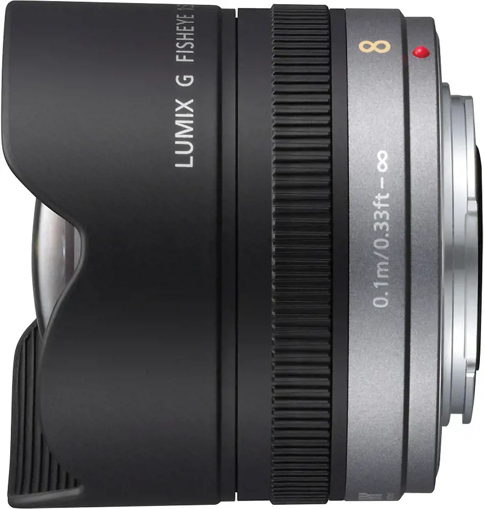 "Panasonic Lumix G" 8 mm f/3,5 "Fisheye" objektyvas