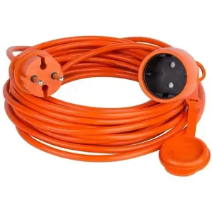 VERTEX PZO10M3x2.5POM Retractable extension cord 10 m orange