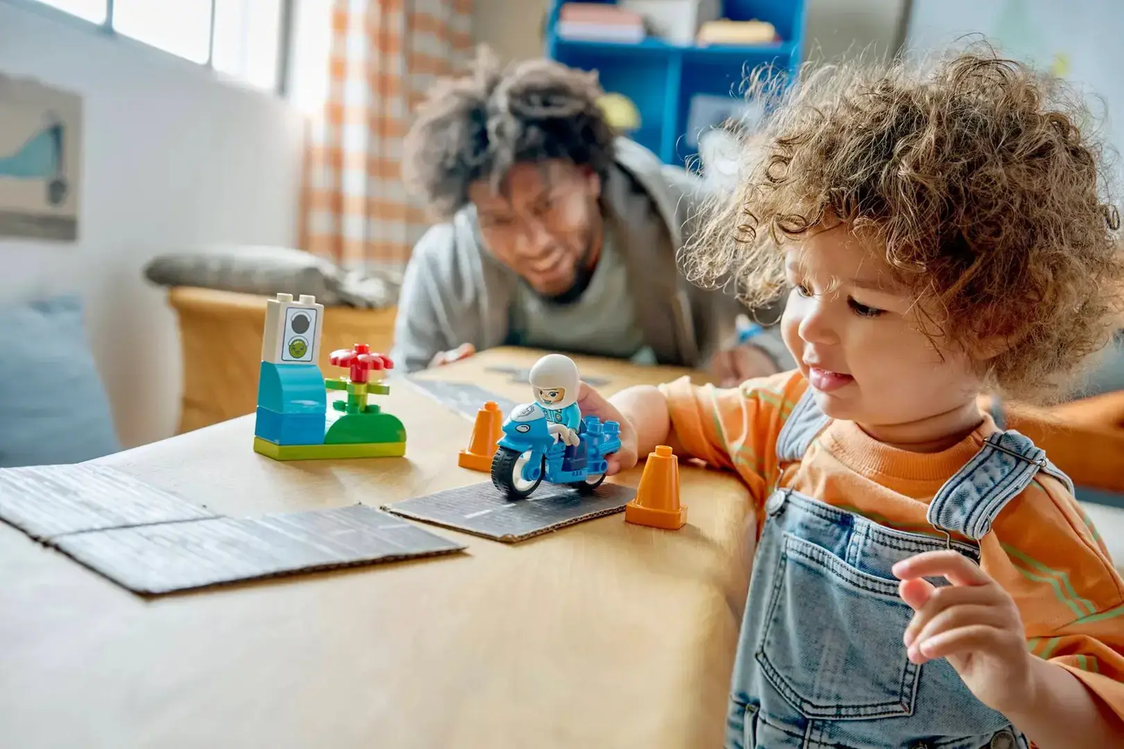 LEGO DUPLO 10471 Blue Police Motorcycle